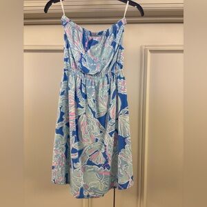 Lilly Pulitzer Strapless Dress Coverup